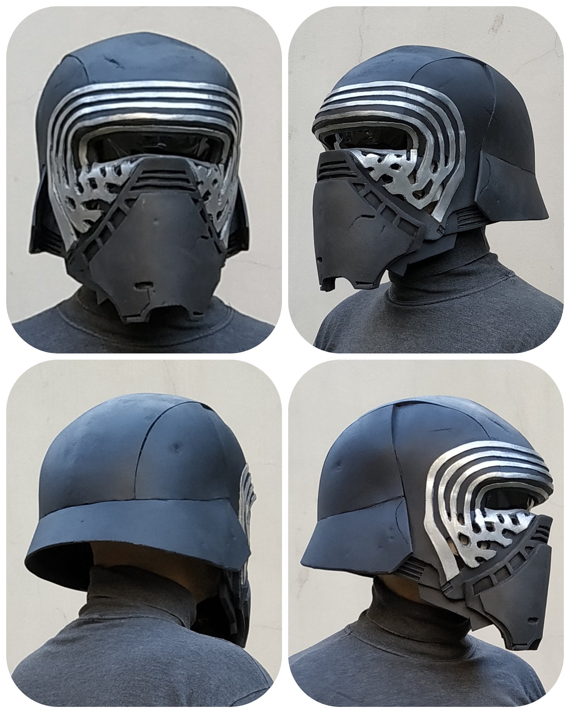 Kylo Ren Helmet Foam Templates Cosplay Costume – Stormtroop Templates Kylo Ren Helmet Foam Templates Cosplay Costume – Stormtroop Templates