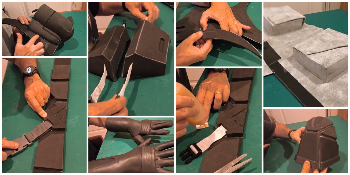 Scout trooper Armor Foam Templates Cosplay Costume